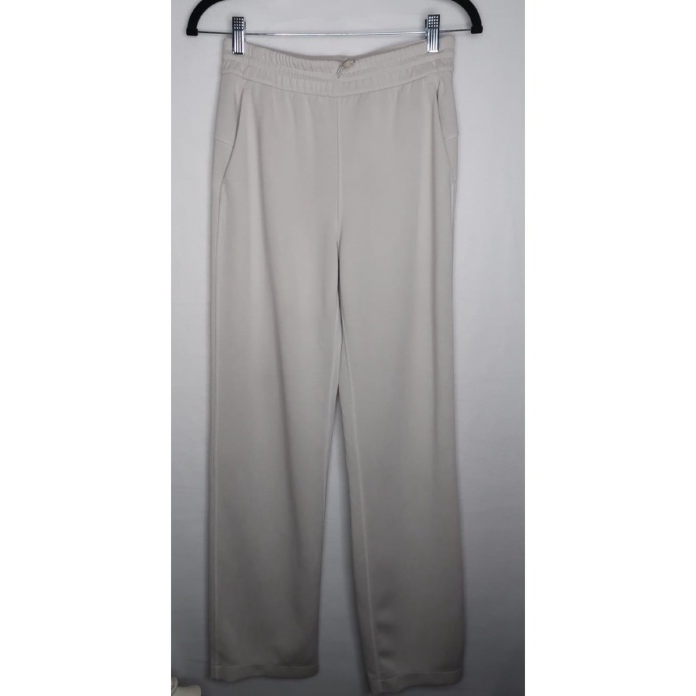 Lululemon Softstreme High-Rise Pant Full Length Bone Women's Size 4 Wide Leg